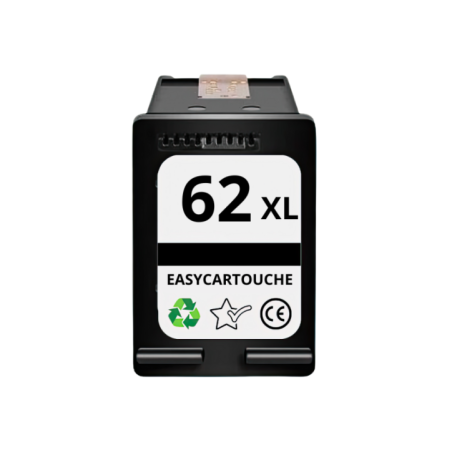 Cartouche compatible HP 62XL noir - SANS NIVEAU ENCRE